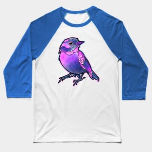 cute blue and pink bird Baseball T-Shirt